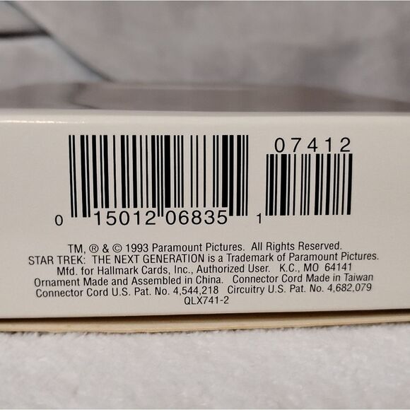 1993 Star Trek Hallmark Ornament - Picture 3 of 5